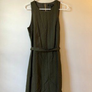 NWT Banana Republic Olive Dress Sz 6
